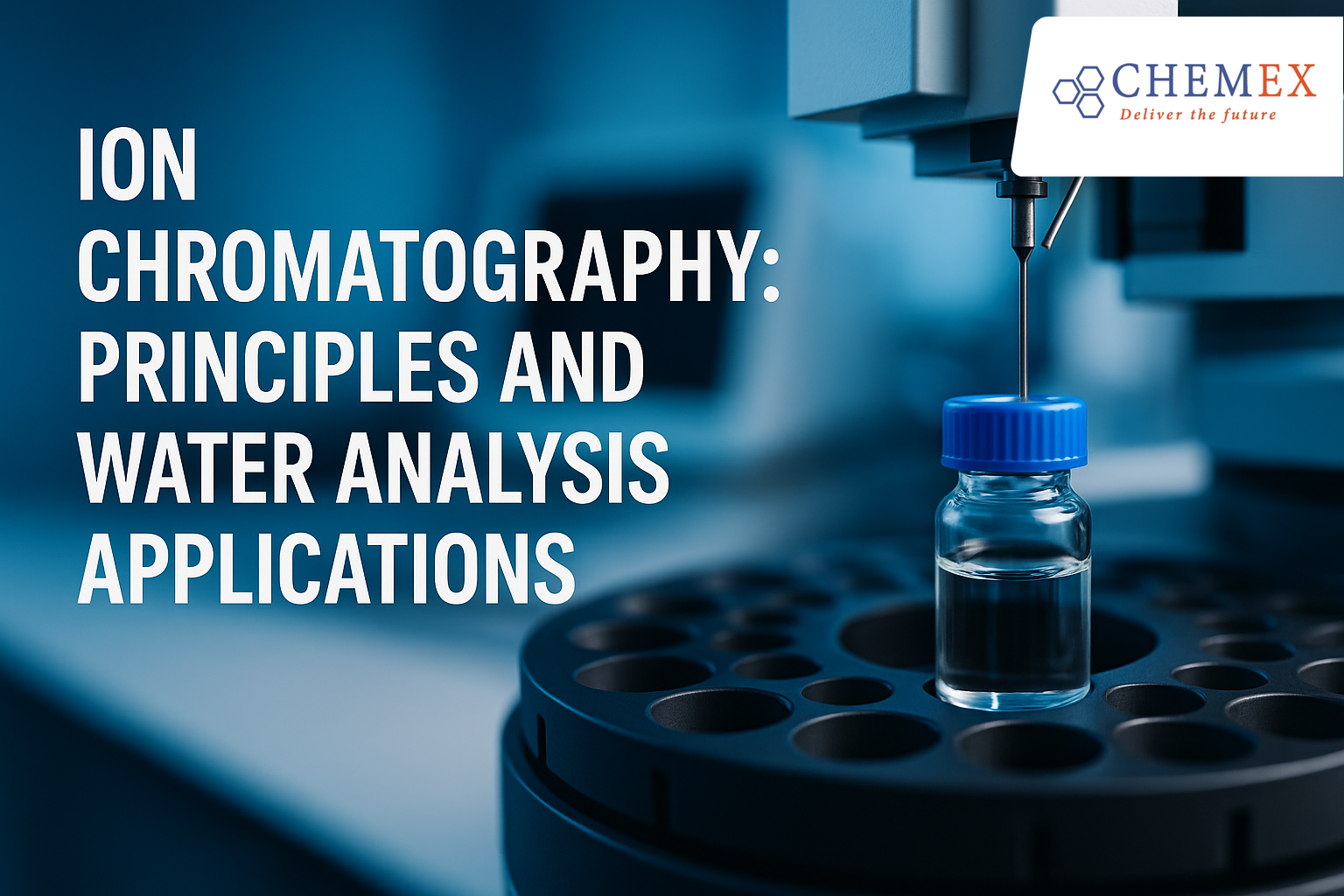 ไอออนโครมาโทกราฟี (Ion Chromatography): หลักการและการวิเคราะห์น้ำ
