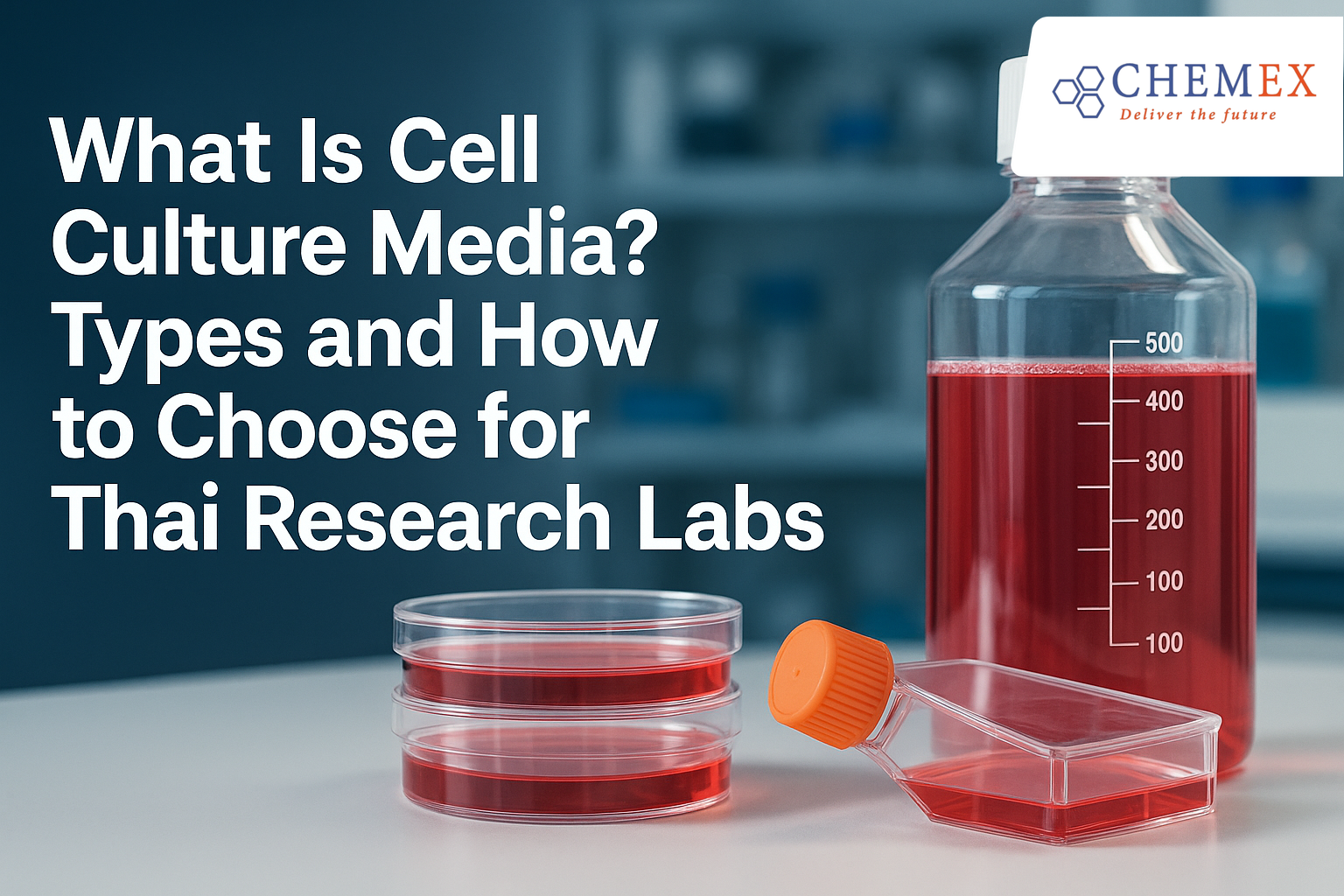 Cell Culture Media คืออะไร? ประเภทและหลักการเลือกสำหรับห้องปฏิบัติการไทย