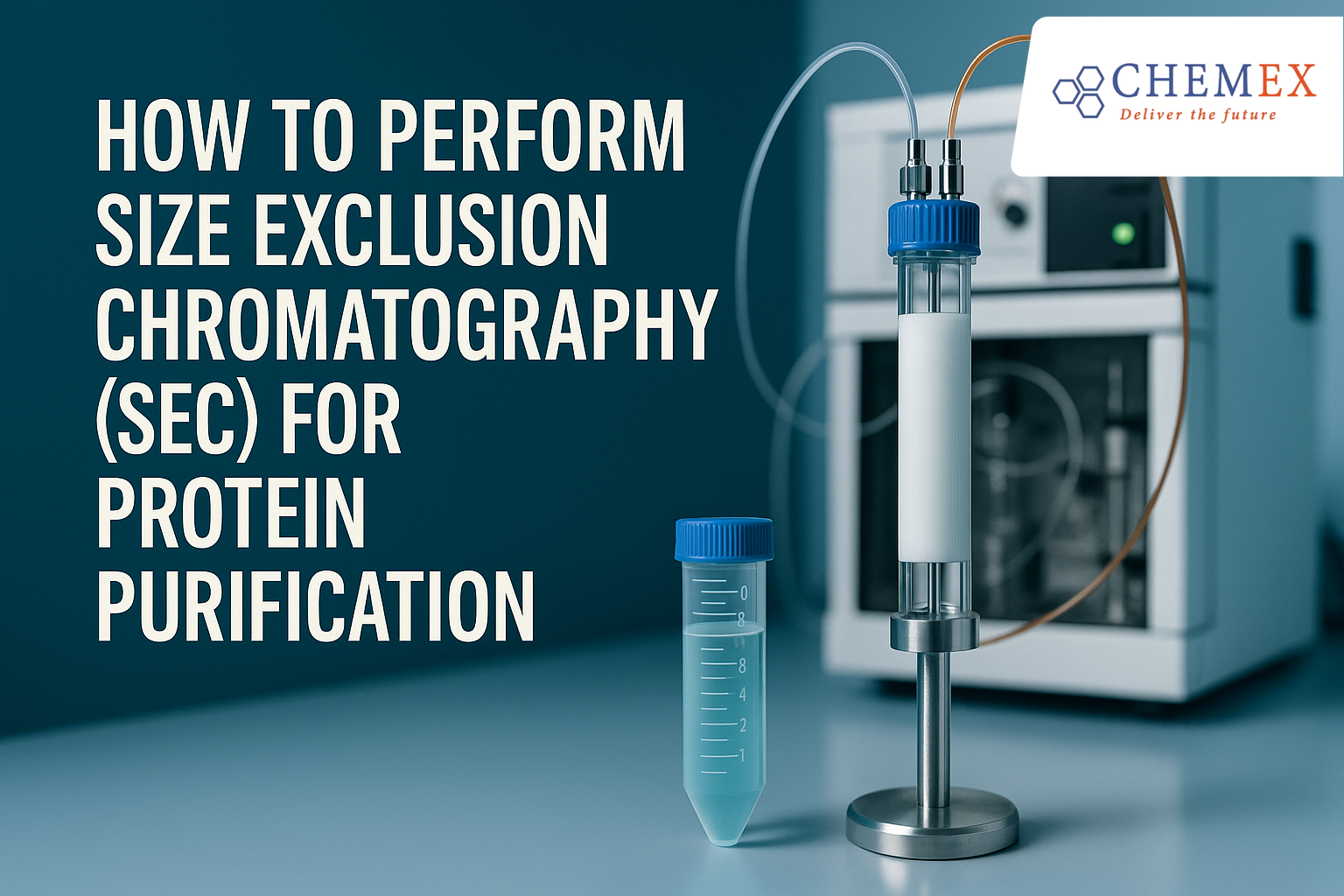 วิธีทำ Size Exclusion Chromatography (SEC): โปรโตคอลทำบริสุทธิ์โปรตีน