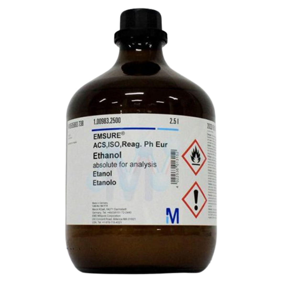 Ethanol absolute for analysis EMSURE ACS,ISO,Reag. Ph Eur _Merck_ 2.5 L