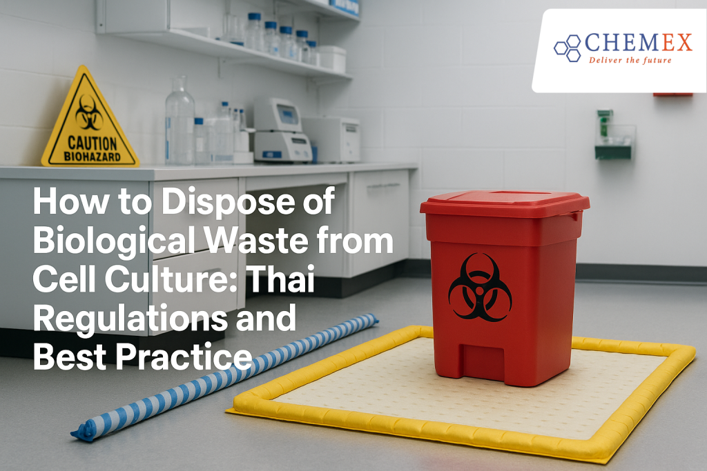 Illustration for How to Dispose of Biological Waste from Cell Culture: Thai Regulations and Best Practice