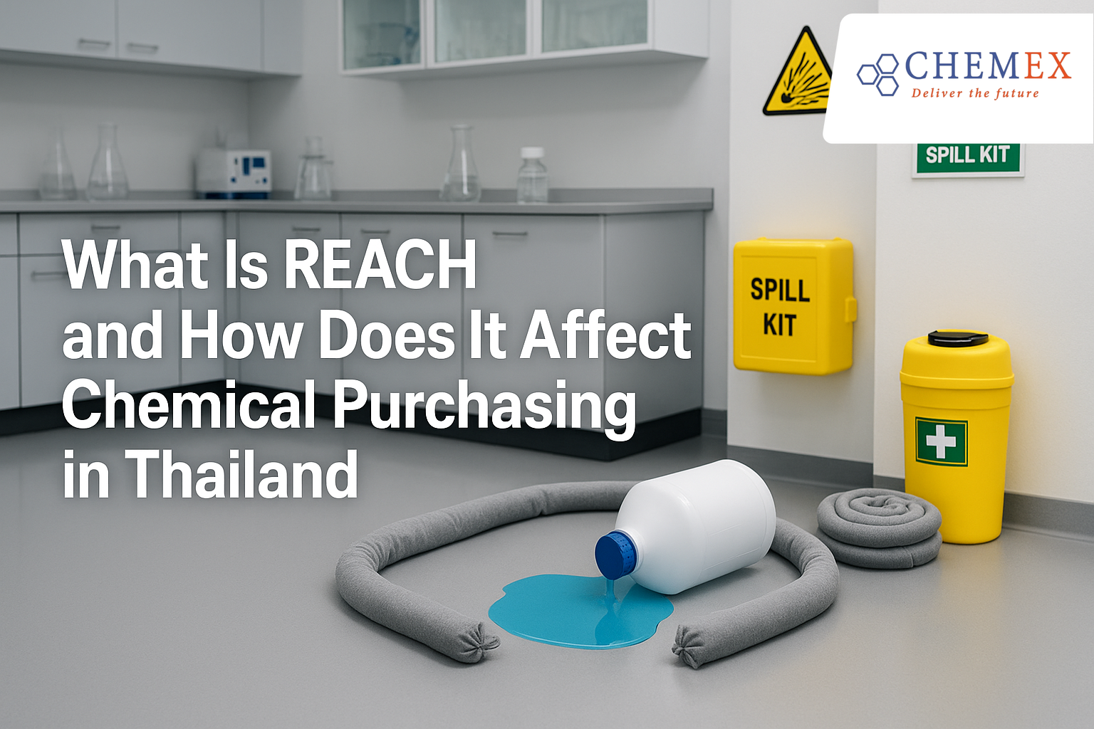 REACH คืออะไร และส่งผลต่อการจัดซื้อสารเคมีในไทยอย่างไร