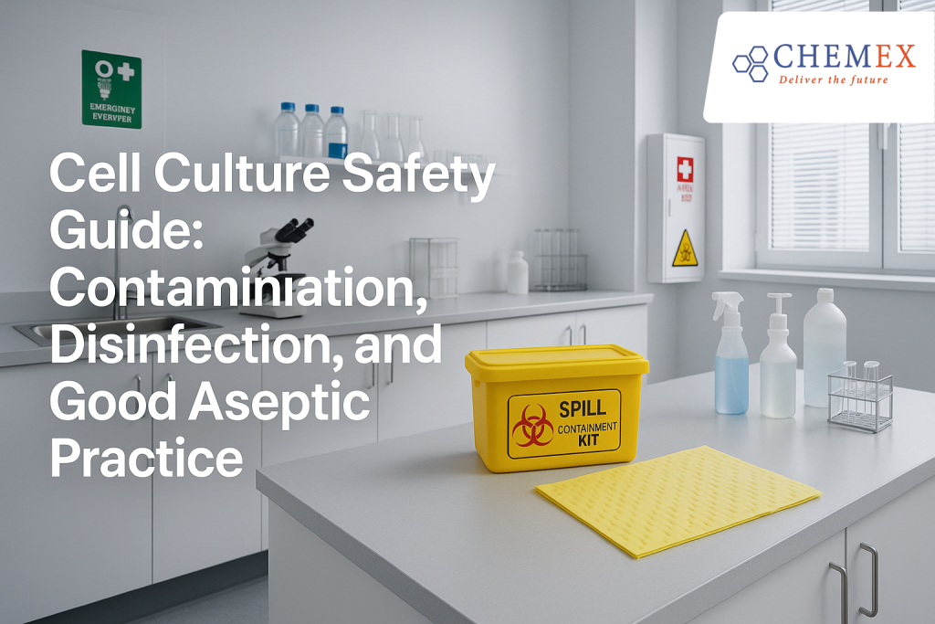 Illustration for Cell Culture Safety Guide: Contamination, Disinfection, and Good Aseptic Practice