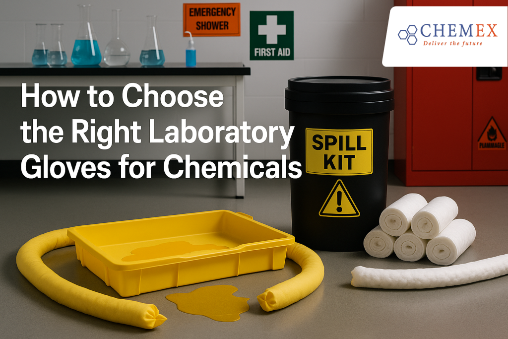 Illustration for How to Choose the Right Laboratory Gloves for Chemicals