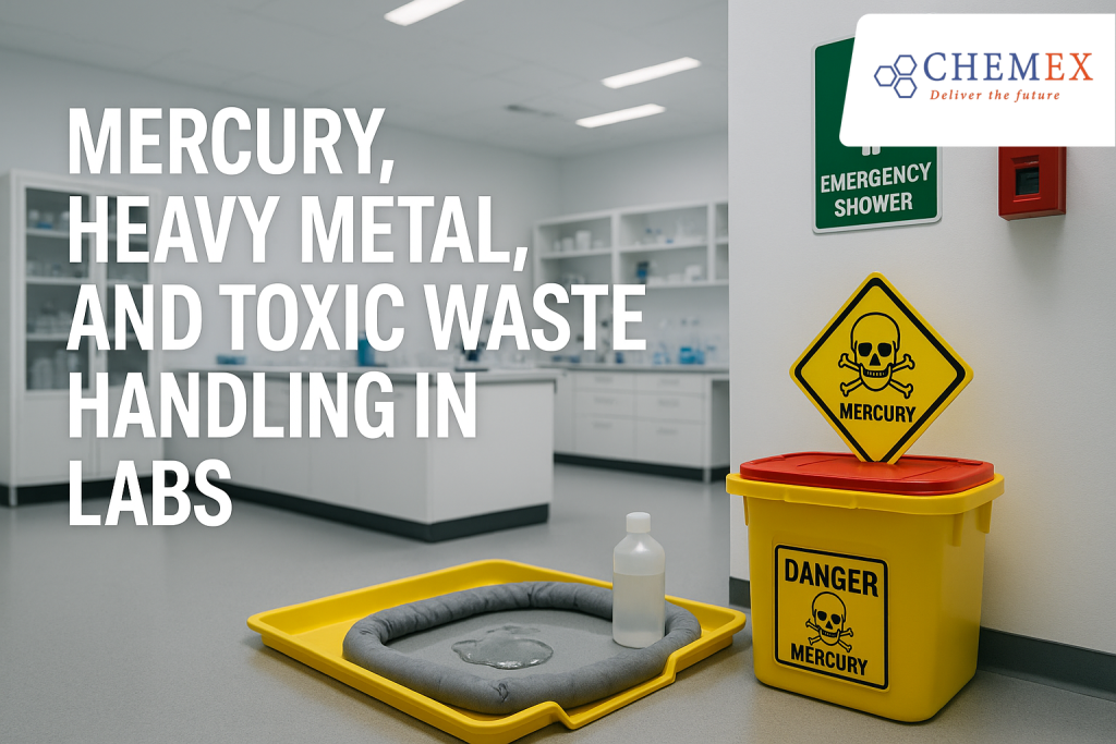 Illustration for Mercury, Heavy Metal, and Toxic Waste Handling in Labs
