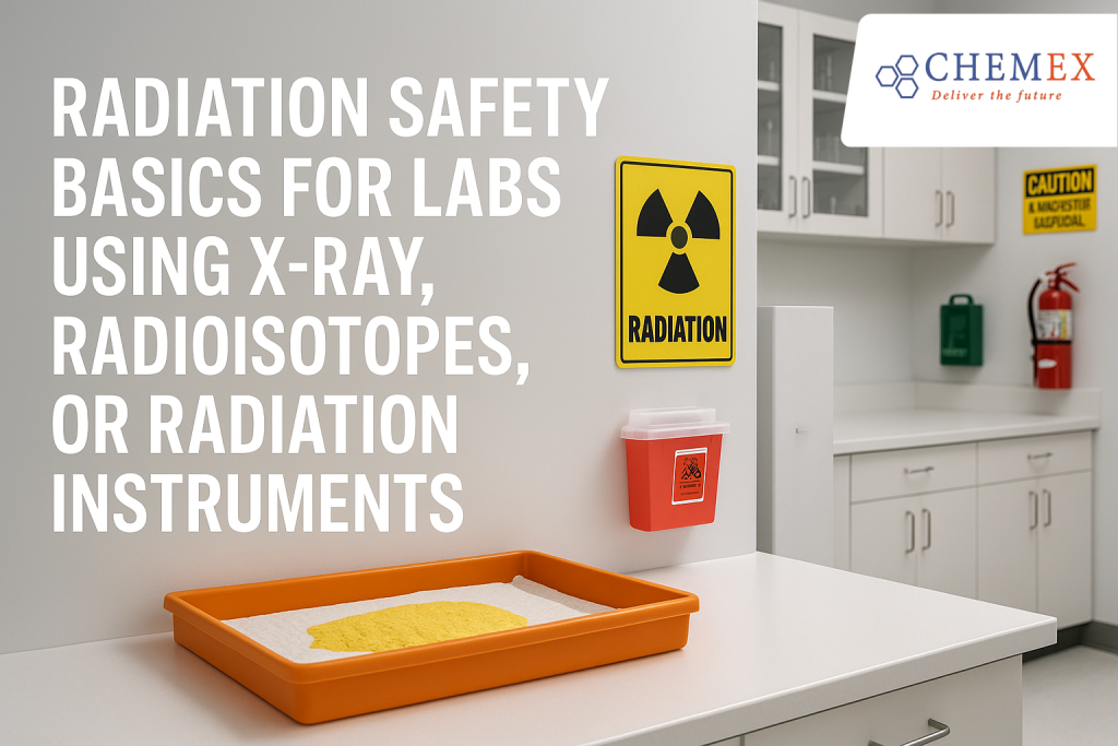 Illustration for Radiation Safety Basics for Labs Using X-ray, Radioisotopes, or Radiation Instruments